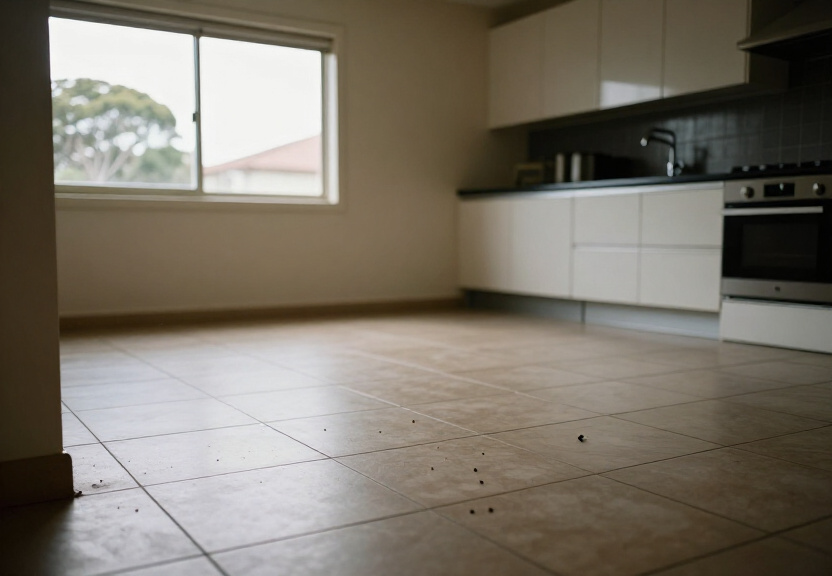 Bathroom with no ants after treatment