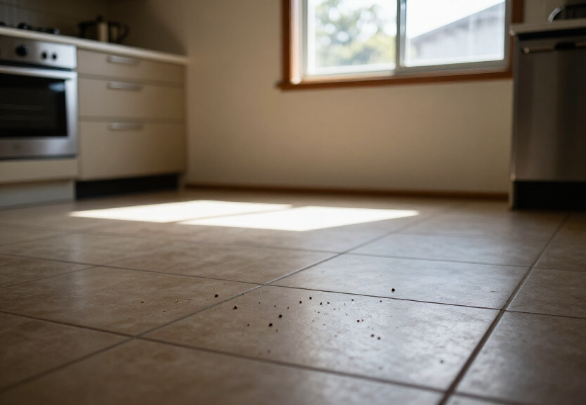 Garage with no spiders after treatment